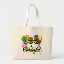 100 and Wonderful Birthday Tote Bag