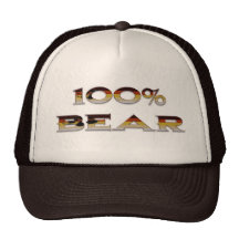 100% Bear Trucker Hat