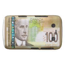 100 Canadian Dollar Bill Blackberry Bold Case