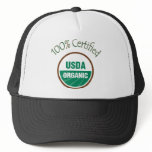 100% Certified USDA Organic hats
