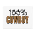 100% Cowboy Postcards