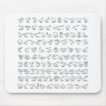 100 des meilleures voies de course du monde tapis de souris
