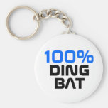100% dingbat key chains