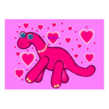 100 Dino Valentine Cards Business Card Template