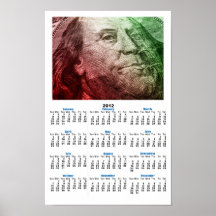 100 Dollar Bill (2) Poster Calendar