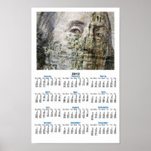 100 Dollar Bill (5) Poster Calendar