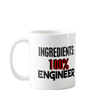 100% Engineer Coffee Mug
