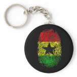100% Ghanian Ghana DNA pride gifts Keychains