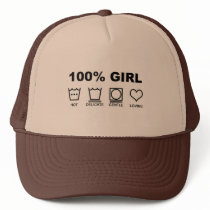 100% Girl Mesh Hats