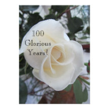 100 GloriousYears ! - Célébration d'anniversaire/r Faire-parts