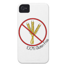 “100% Gluten-Free” iPhone 4/4S Case (Mate) iPhone 4 Covers