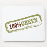 100% Green Mousepad