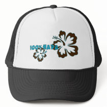 100% Hapa (with Hibiscus) Hat