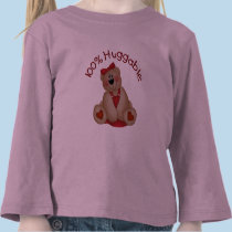 100% Huggable Girl t-shirts