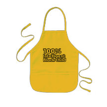 100% Intelligent Black Child Aprons