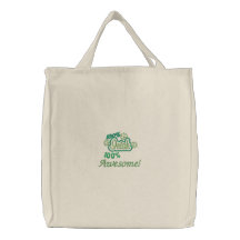 100% Irish 100% Awesome Tote Bag