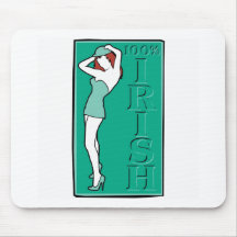 100 % Irish Chick Mousepad