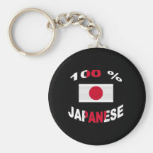 100% Japanese Keychain