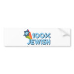 100% JEWISH + Magen David
