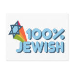 100% JEWISH + Magen David