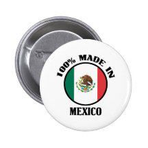 100% Mexico Buttons