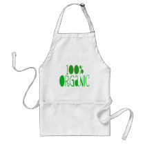 100% organic apron