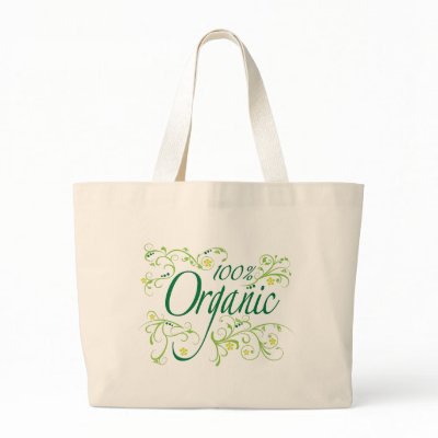 100% Organic Canvas Bag by GardenObsessions