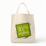 100% Organic Canvas Tote Bag