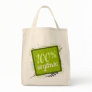 100% Organic Canvas Tote Bag
