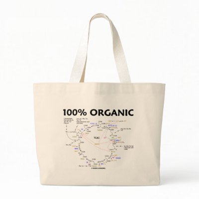 100% Organic (Citric Acid Cycle - Krebs Cycle) Bags by wordsunwords