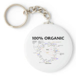 100% Organic (Citric Acid Cycle - Krebs Cycle) keychains