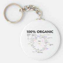 100% Organic (Citric Acid Cycle - Krebs Cycle) Key Chain