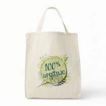 100% Organic Grocery Tote bags