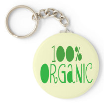 100% organic keychains