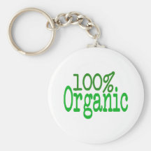 100% organic keychains