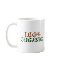 100% Organic Coffee Mug