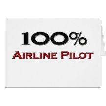 100 Percent Airline Pilot Cards