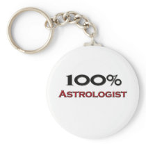 100 Percent Astrologist Keychain