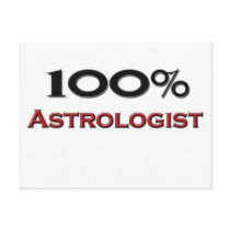 100 Percent Astrologist Post Card