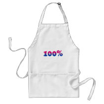 100 Percent Bisexual Apron