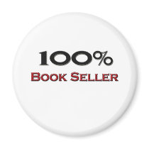 100 Percent Book Seller Refrigerator Magnet