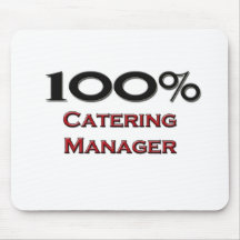 100 Percent Catering Manager Mouse Pad