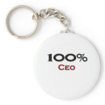 100 Percent Ceo Key Chain