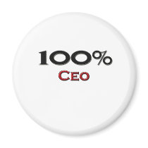 100 Percent Ceo Refrigerator Magnet