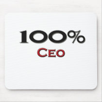 100 Percent Ceo Mouse Pad