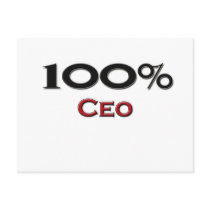 100 Percent Ceo Postcards