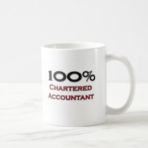 100 Percent Chartered Accountant Mug