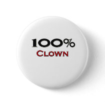 100 Percent Clown Button
