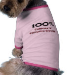 100 Percent Corporate Executive Officer pet clothing