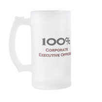 100 Percent Corporate Executive Officer Mugs